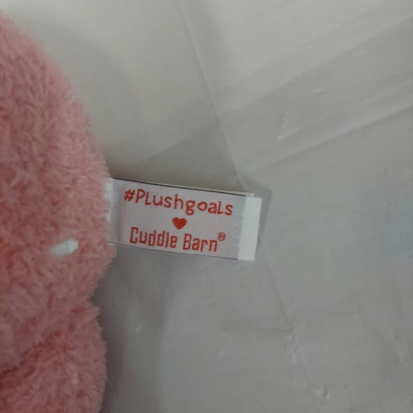 Plush Goals Cuddle Barn Strawberry Wawa The Froggie Plush Animal NWT - Picture 3 of 6